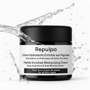 Crème hydratante – enrichie aux peptides